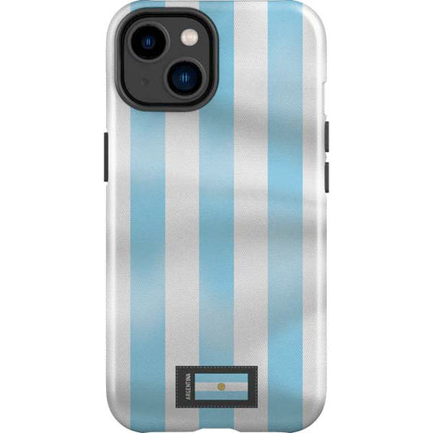 Argentina Soccer Flag iPhone 15 Impact Case